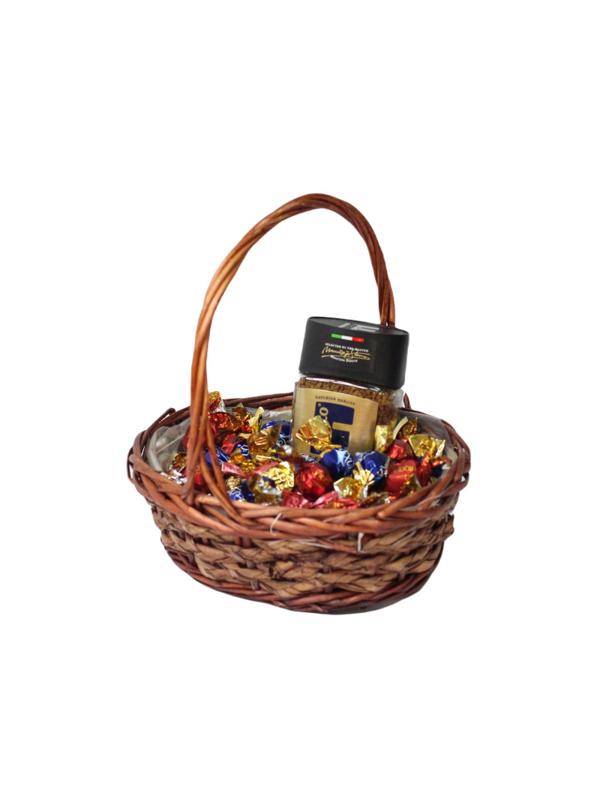 Набор подарочный Азбука праздника Кофейная продукт корз