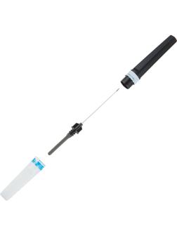 Игла двусторонняя трубч. 22G (0.7х38 мм) черная YH 100 шт/уп