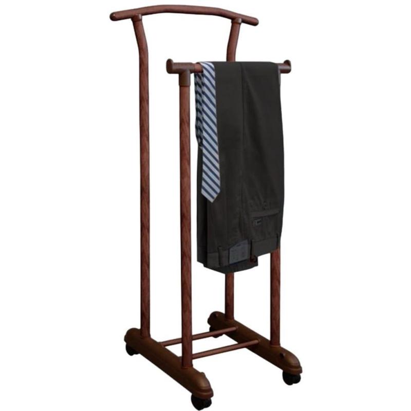 Вешалка EL_костюмная Sheffilton SHT-SUR5 мет.тем.орех/плас.корич.(935832)