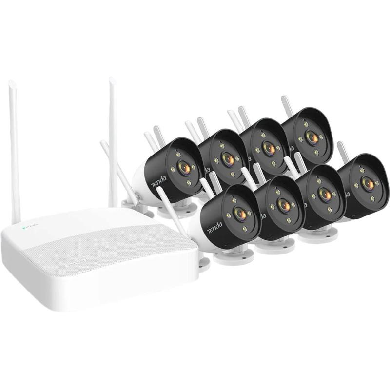 Комплект видеонаблюдения Tenda K8W-3TC (Wi-Fi 8 камер и 1 регистратор)