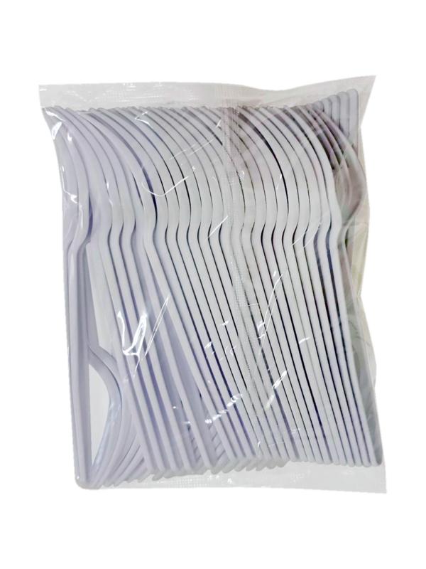 Вилка одноразовая 162мм, бел., кукурузный крахмал, 50шт/уп