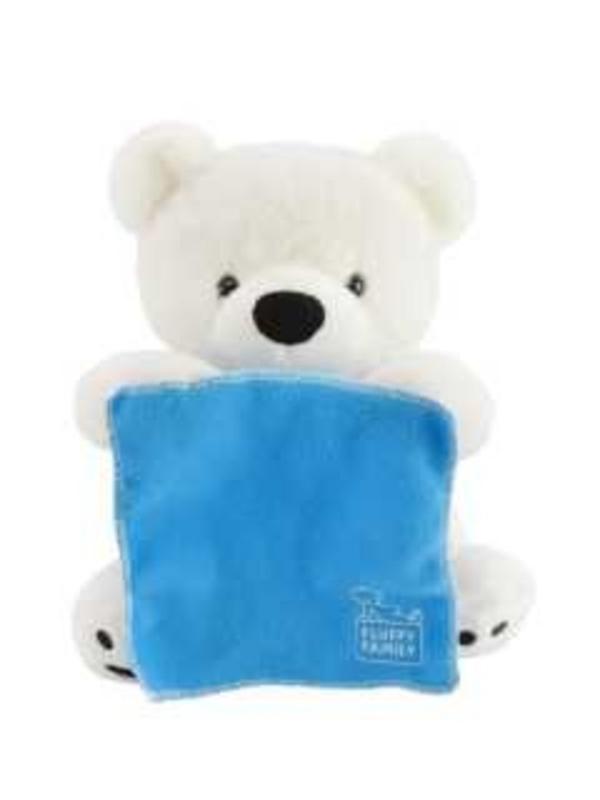 Мишка интерактивный Ку-ку 27см, белый. РАЗОБРАННЫЙ