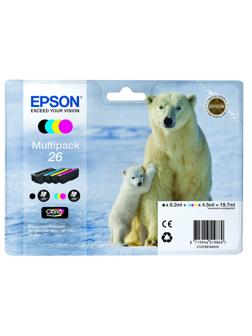 Картридж струйный Epson C13T26164010 CMYK для XP600/700/800 (4шт/уп)