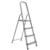 Стремянка алюминиевая 4 ступени Новая Высота