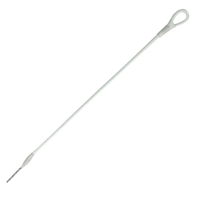 Трос Хвостик для жестких датчиков 175 мм, белый, 100 шт/уп