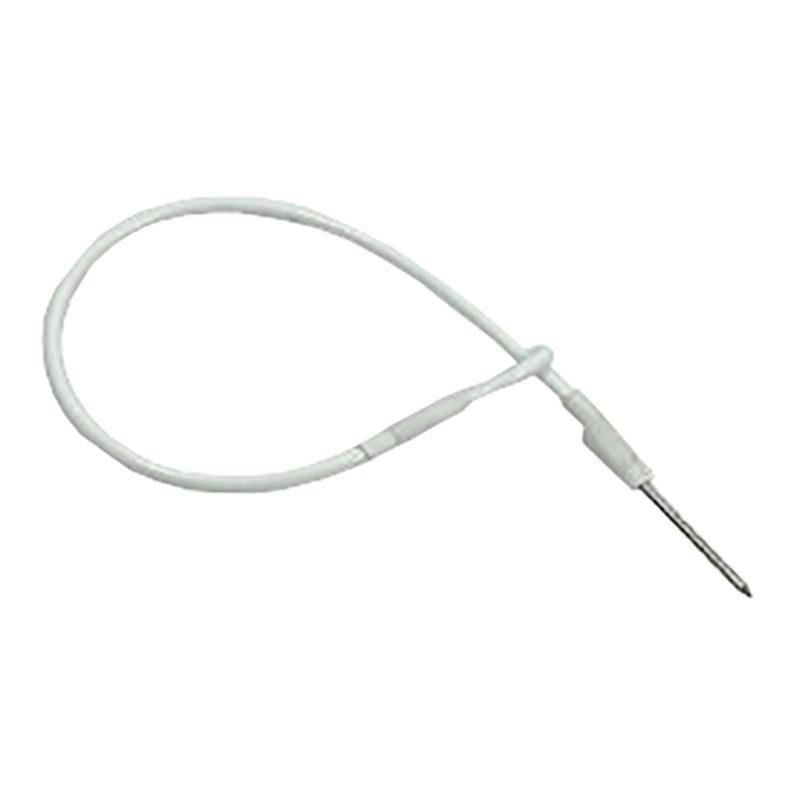 Трос Хвостик для жестких датчиков 175 мм, белый, 100 шт/уп