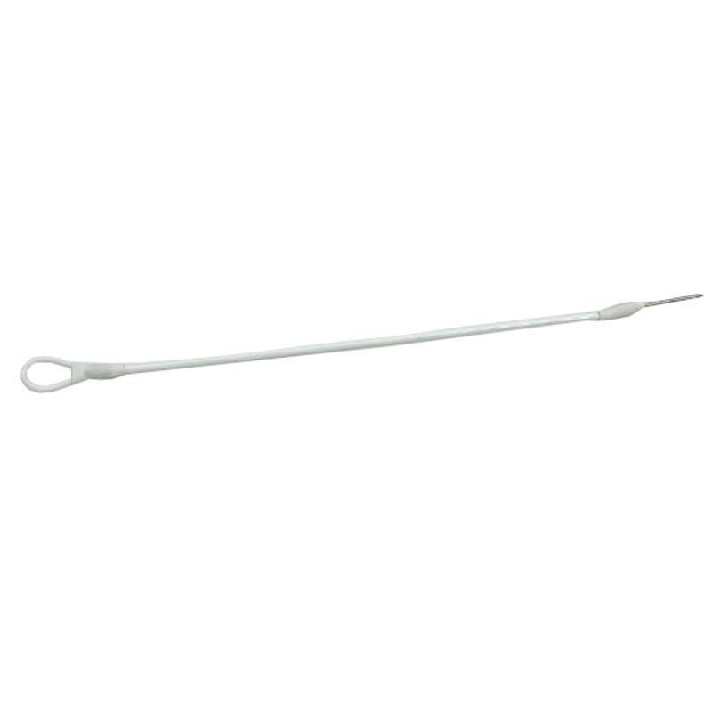 Трос Хвостик для жестких датчиков 175 мм, белый, 100 шт/уп