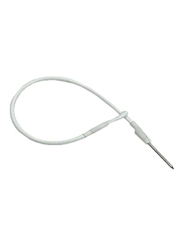 Трос Хвостик для жестких датчиков 175 мм, белый, 100 шт/уп