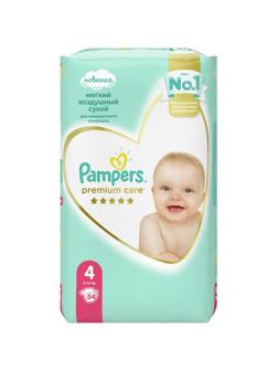 Подгузники PAMPERS Premium Care Maxi (9-14 кг)  54 шт/уп