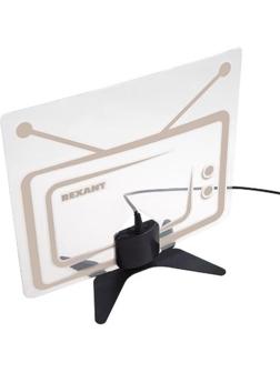 Антенна Rexant (34-0719) комнатная 'Активная' с USB питанием, DVB-T2