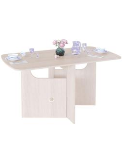 Стол обеденный раскладной Сокол СП-18  Беленый дуб