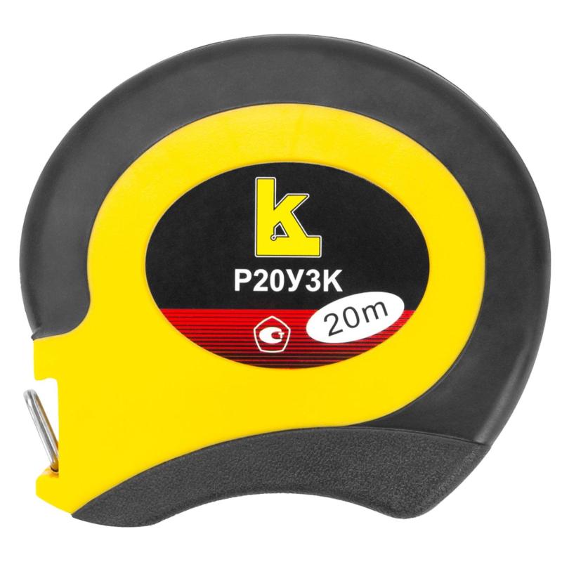 Рулетка  20м с кольцом кл.3 Р20У3К Калиброн поверка