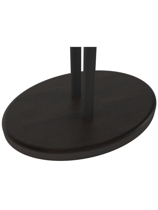 Вешалка KF_костюмная Напольная венге/черный (3453300508)