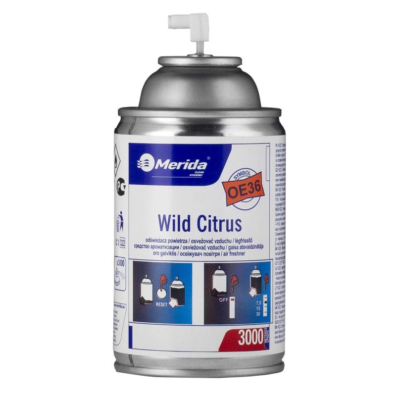 Баллон сменный для автоосвежителя MERIDA в ассортименте OE31-OE36 270мл