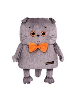 Мягкая игрушка Подушка Басик в маске для сна 34 см