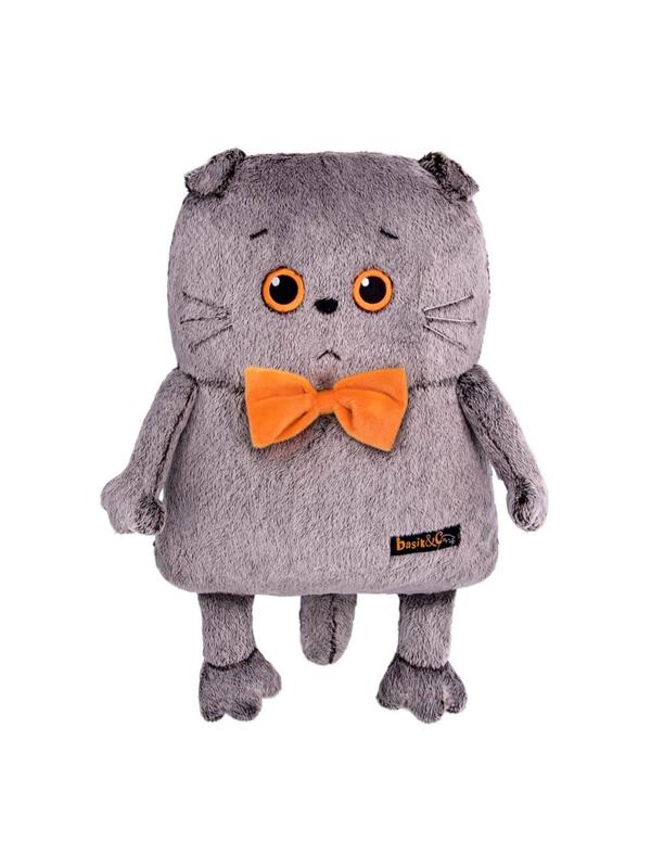 Мягкая игрушка Подушка Басик в маске для сна 34 см