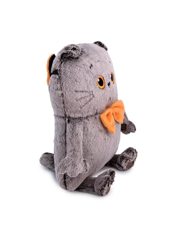 Мягкая игрушка Подушка Басик в маске для сна 34 см