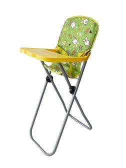 Стульчик д/кормления д/куклы Милый кролик металл, пакет