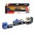 Набор машин.мет. Полиция, автовоз, пикап, эвакуатор