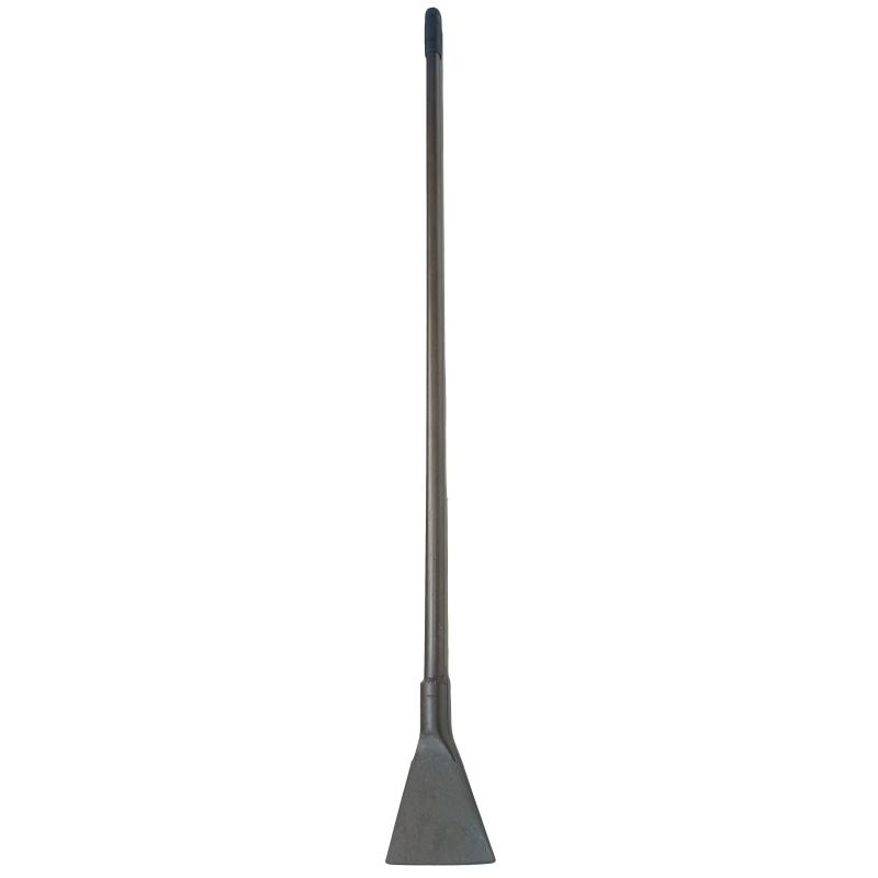 Ледоруб 1200х25х1,5 мм кованный 1,9кг с резиновой ручкой