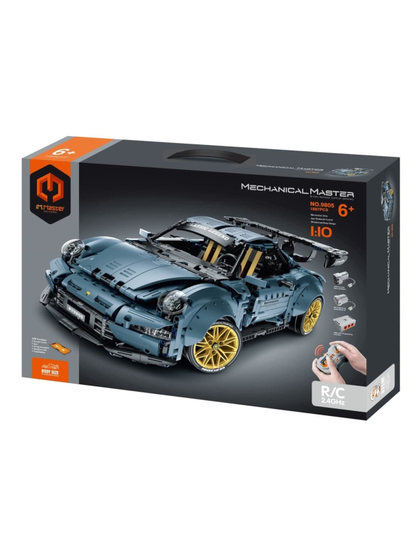 Радиоуправляемый конструктор iM.Master «Порше» 9805-2 / 1887 деталей