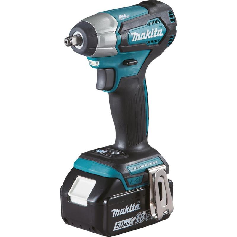 Гайковерт аккум.бесщ. MAKITA 18В, LXT, 3/8дюйма, 180Нм, 2х3.0Ач (DTW180RFE)