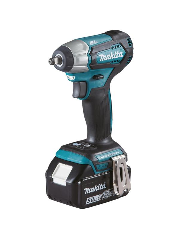Гайковерт аккум.бесщ. MAKITA 18В, LXT, 3/8дюйма, 180Нм, 2х3.0Ач (DTW180RFE)