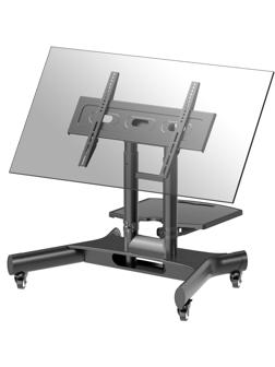 Стойка мобильная ONKRON TS1350, мобильная, 32-70 черная