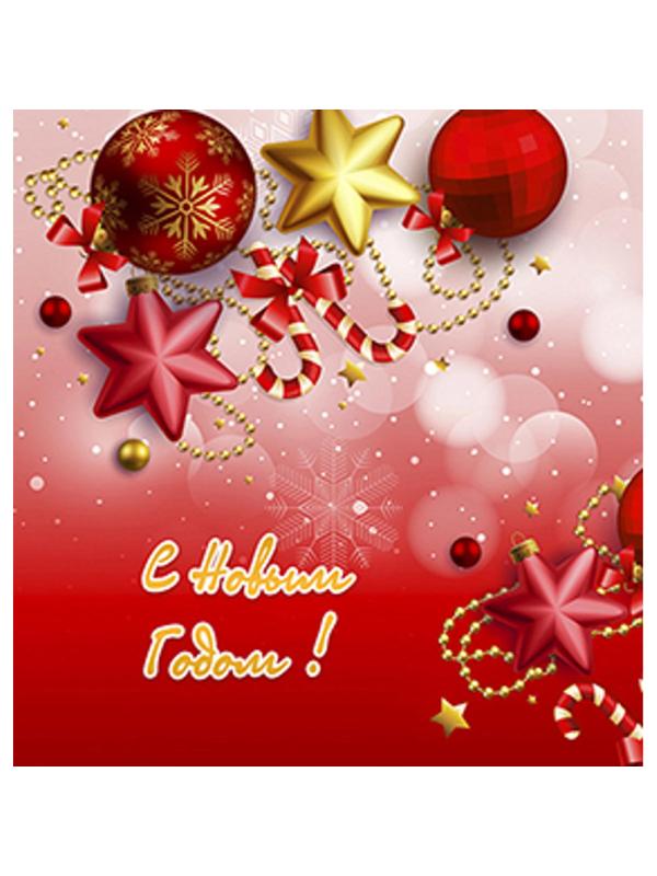 Комплект ограждений для каркасной ели 5 м (красная тема)