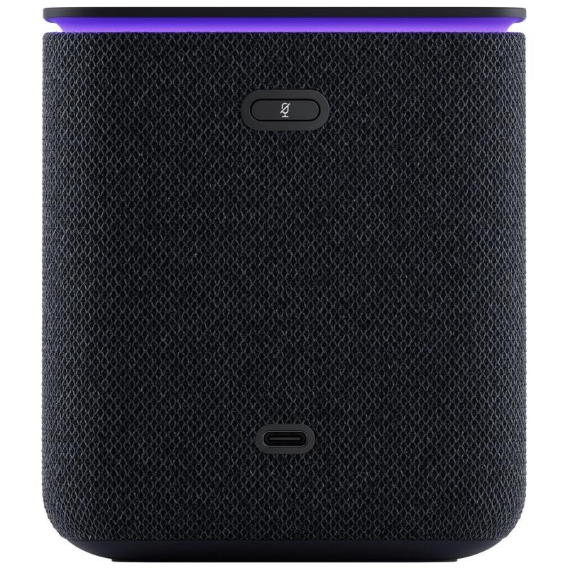 Умная колонка Яндекс Станция Миди с Алисой с Zigbee, черный (YNDX-00054BLK)