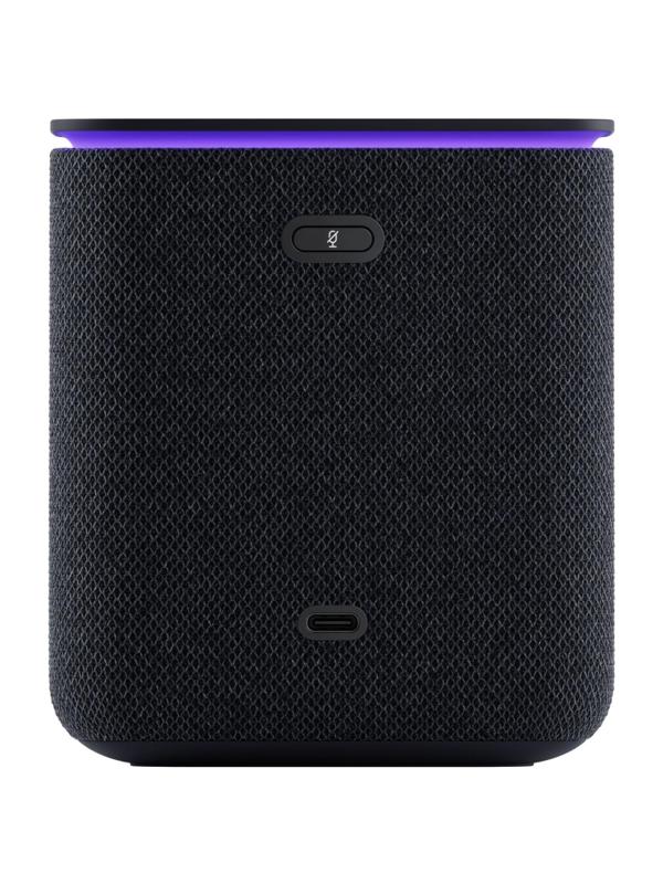 Умная колонка Яндекс Станция Миди с Алисой с Zigbee, черный (YNDX-00054BLK)