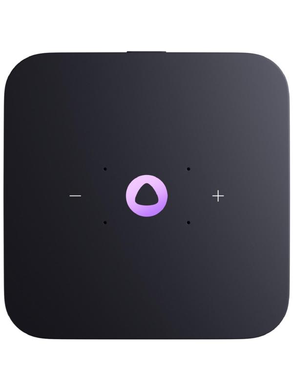 Умная колонка Яндекс Станция Миди с Алисой с Zigbee, черный (YNDX-00054BLK)