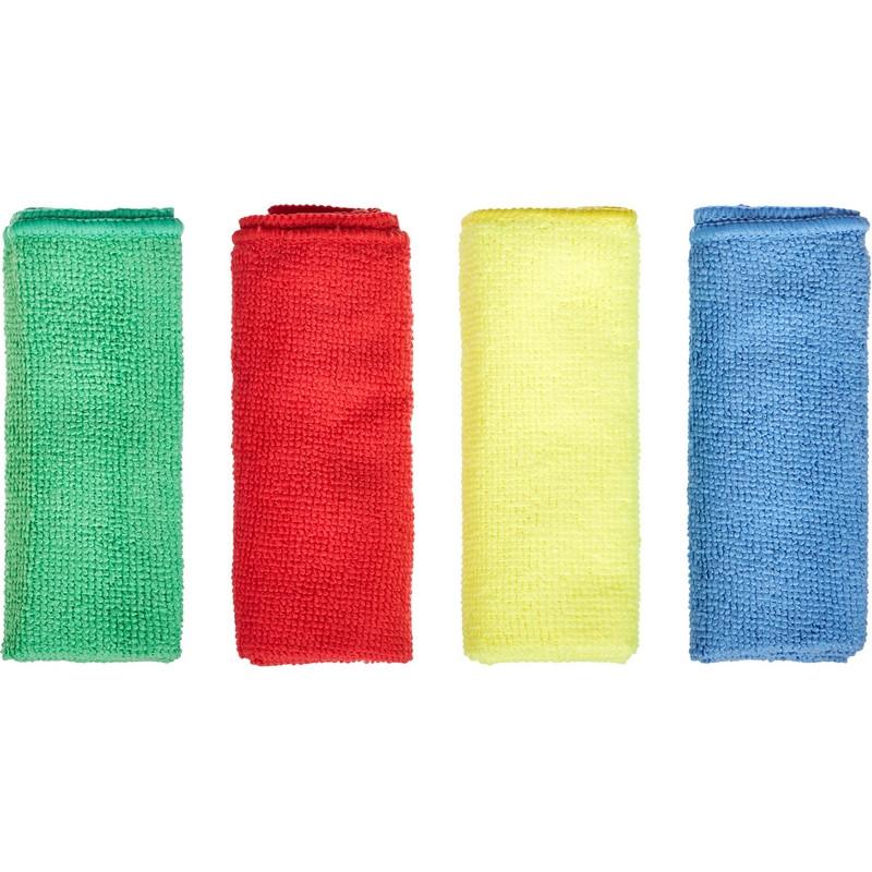 Салфетки хозяйственные Luscan универсальн микрофибра 180г 30х30см 4шт/уп