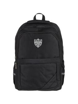 Рюкзак школьный №1School Castle черный  45,5x31x14 см