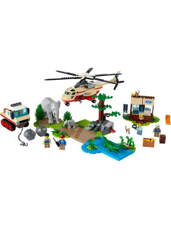 Конструктор Lego City Операция по спасению зверей (60302)