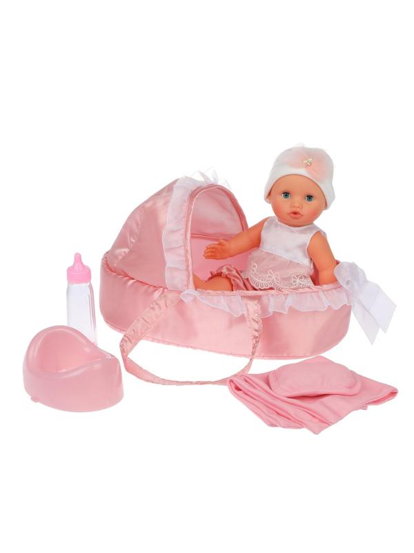 Пупс 30см с переноской  Уроки заботы