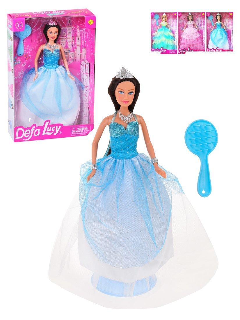 Кукла Defa Luсy «На бал», Красотка, в комплекте предметов 6 шт., в асс-те