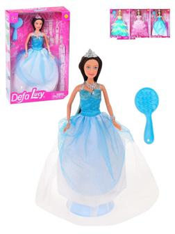 Кукла Defa Luсy «На бал», Красотка, в комплекте предметов 6 шт., в асс-те