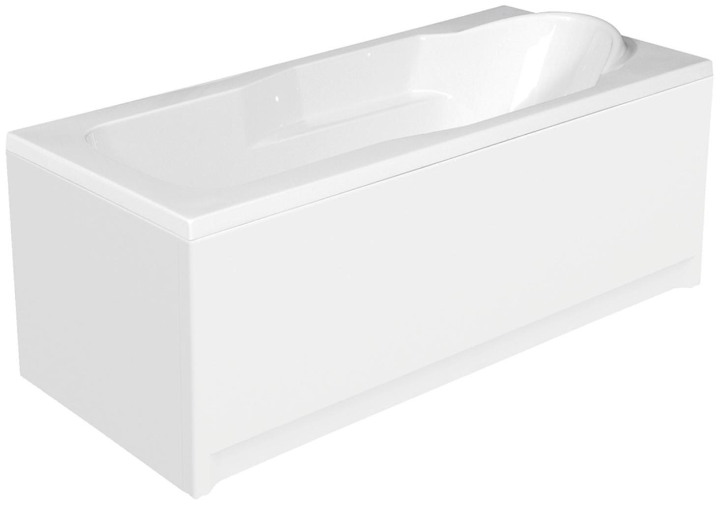 Ванна Cersanit Santana, 150 х 70, без ножек, цвет белый
