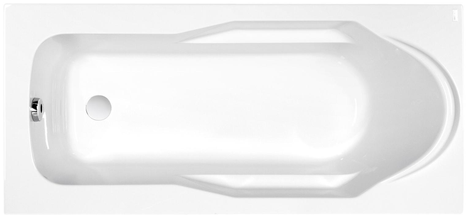 Ванна Cersanit Santana, 150 х 70, без ножек, цвет белый