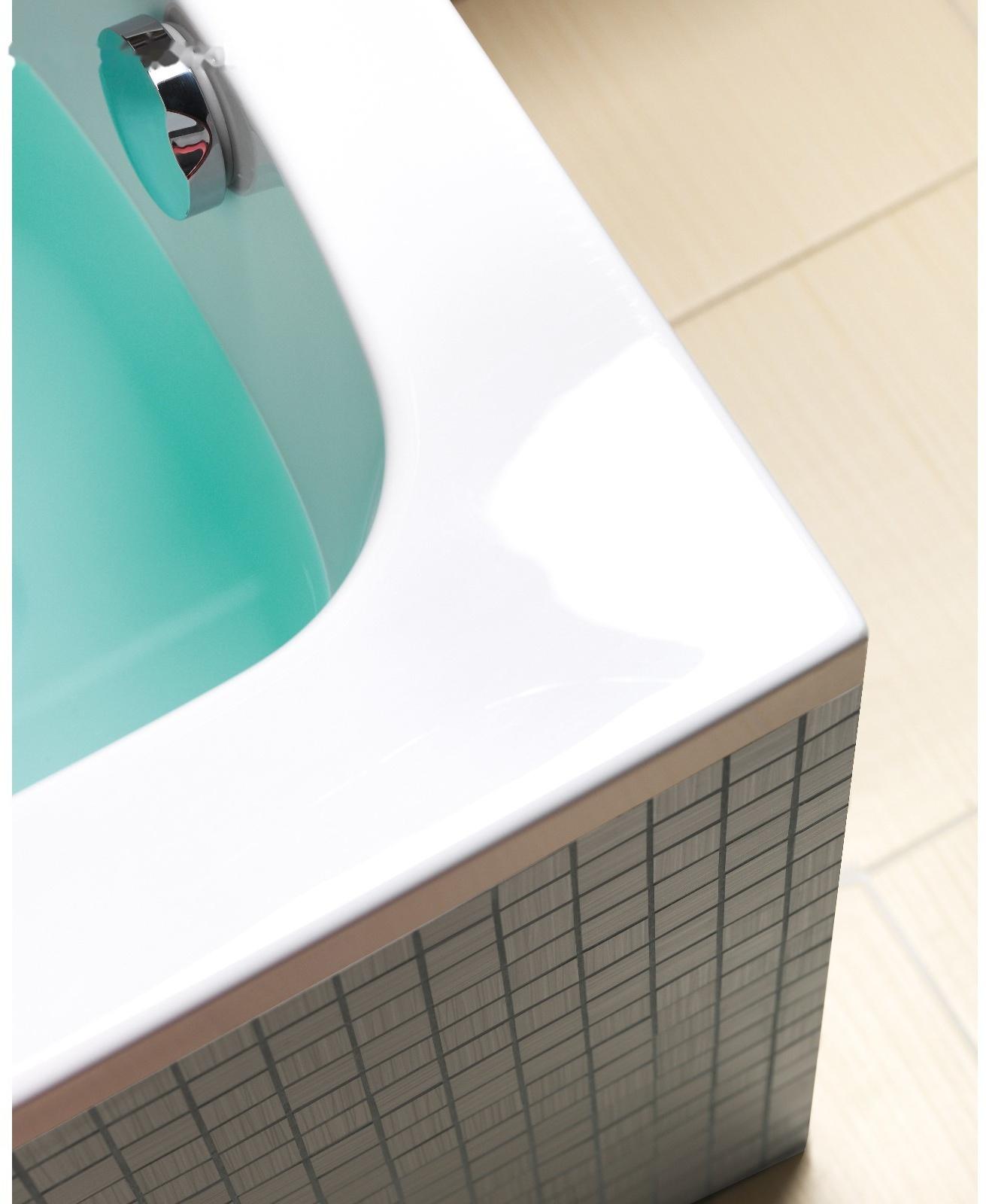 Ванна Cersanit Santana, 150 х 70, без ножек, цвет белый