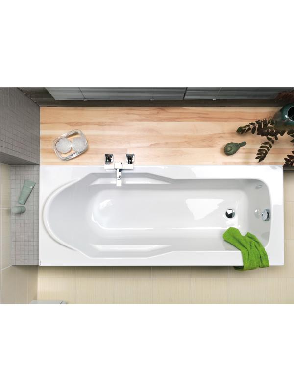 Ванна Cersanit Santana, 150 х 70, без ножек, цвет белый