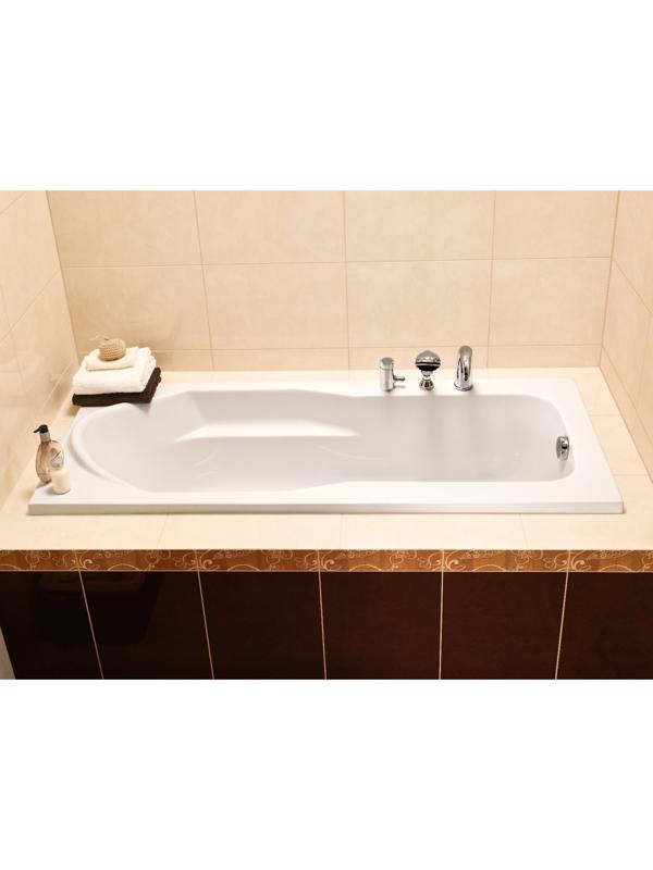 Ванна Cersanit Santana, 150 х 70, без ножек, цвет белый