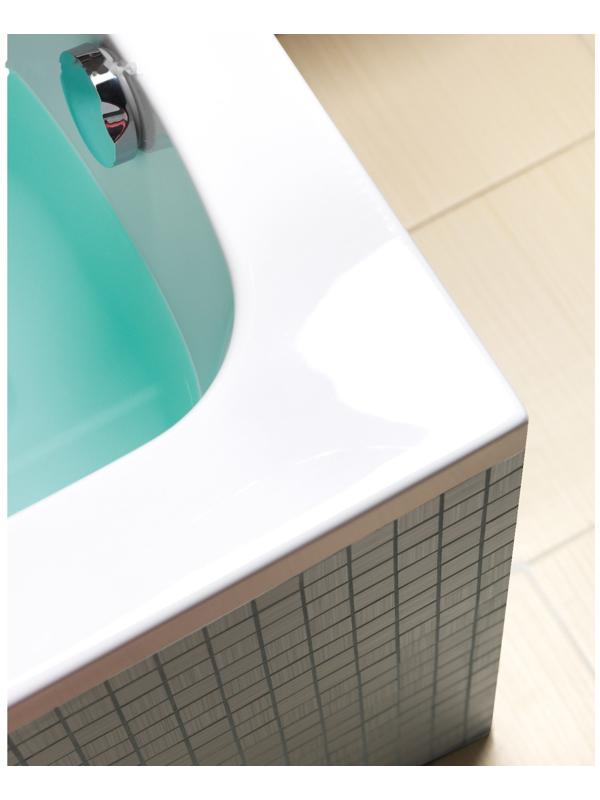 Ванна Cersanit Santana, 150 х 70, без ножек, цвет белый