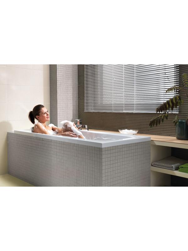 Ванна Cersanit Santana, 150 х 70, без ножек, цвет белый