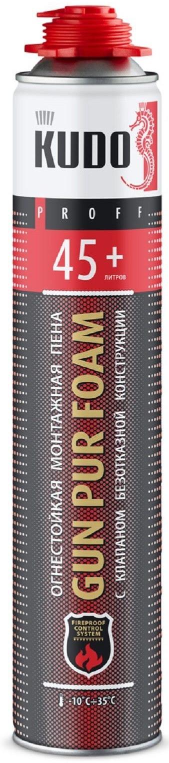 Пена монтажная огнестойкая Kudo KUPPF10U 45+ 
