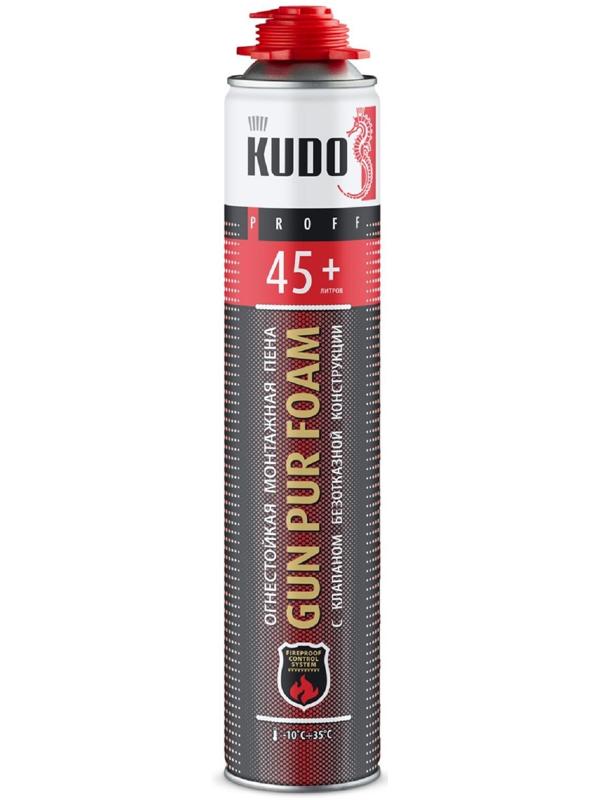 Пена монтажная огнестойкая Kudo KUPPF10U 45+ 