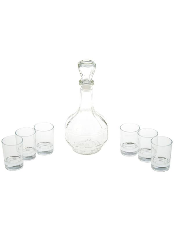 Мини-бар 7 предметов графин + стопки Гладье 500/50 мл