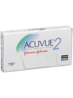 Контактные линзы Acuvue 2, -3,75/8,3, в наборе 6шт
