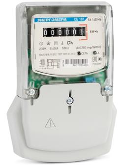 Счетчик СЕ 101 S6 145 М6, 1ф, 5-60 А, 1 класс точности, однотарифный